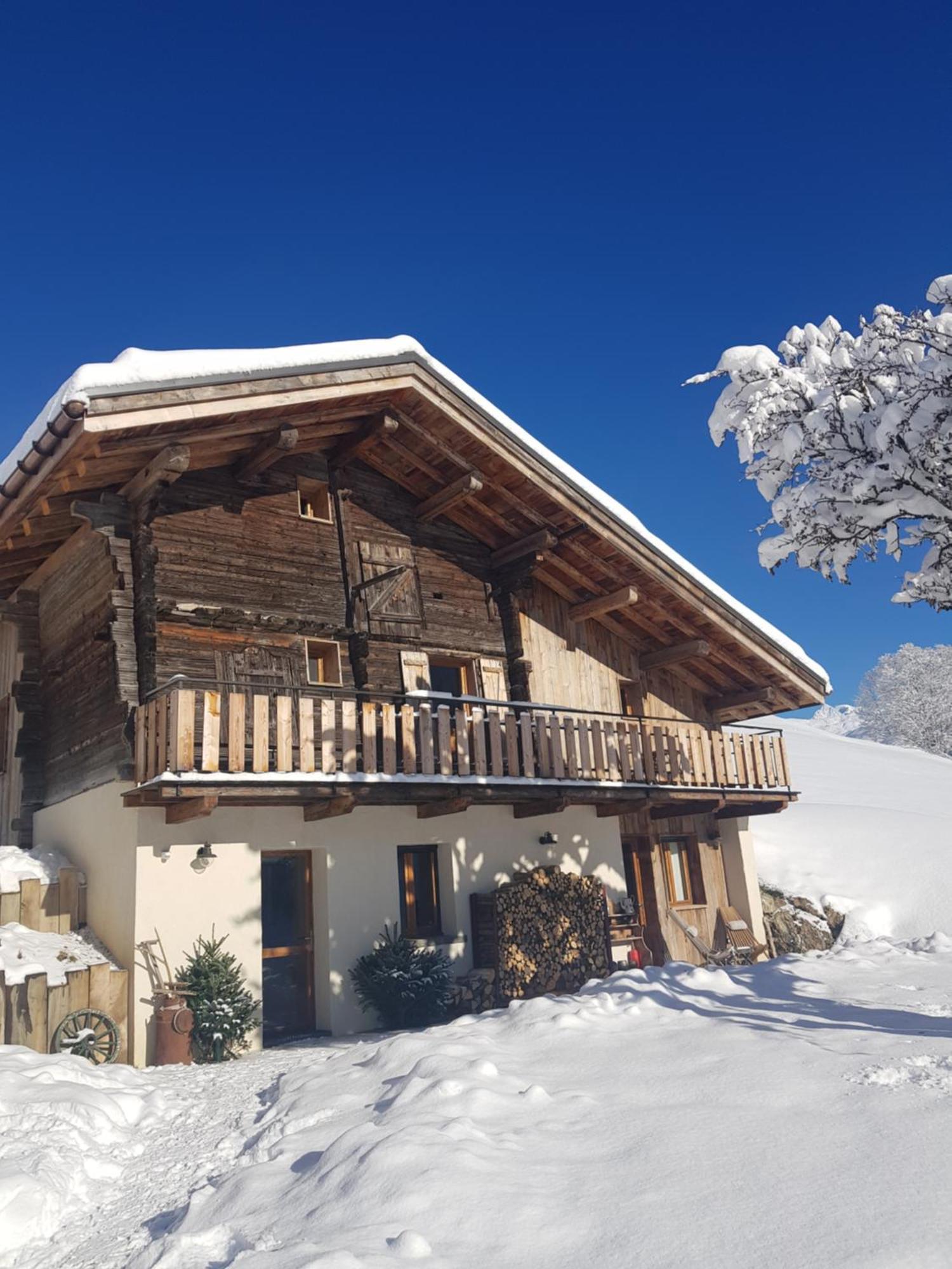 Aux Fermes De La Croix, Maison D'Hotes, Spa Hauteluce Exterior photo